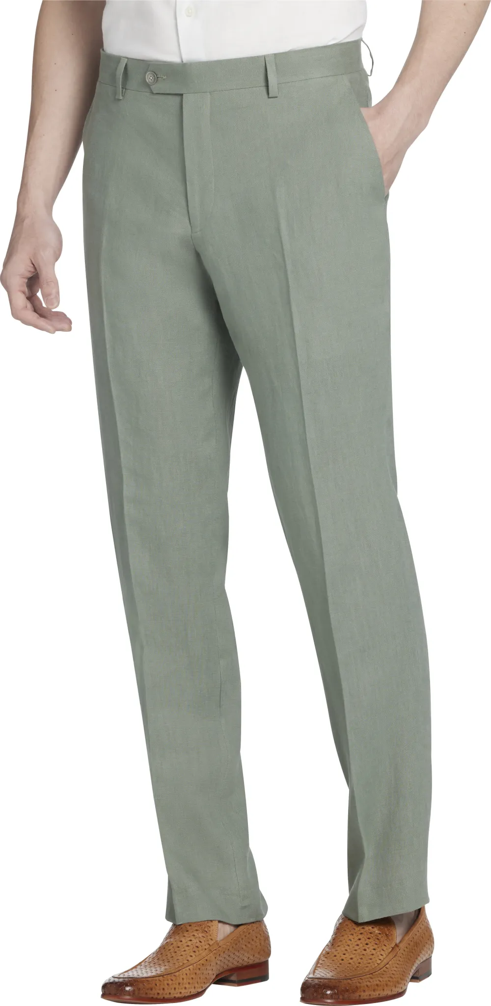 Tommy Hilfiger Modern Fit Linen Suit Pants