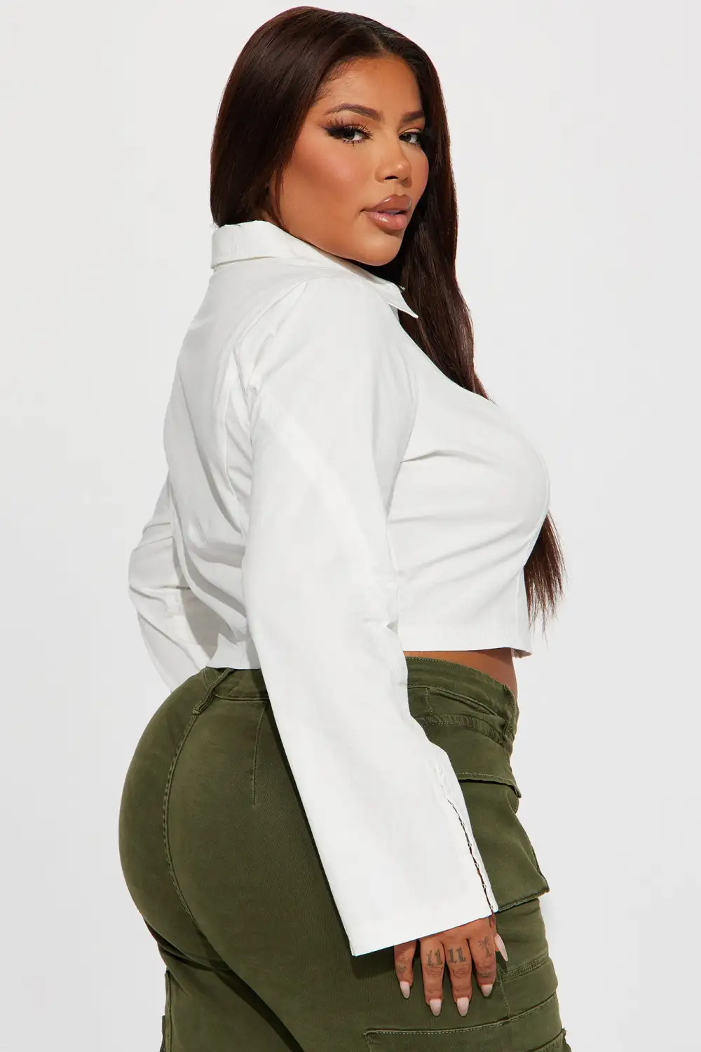 Eilidh Poplin Shirt - Off White