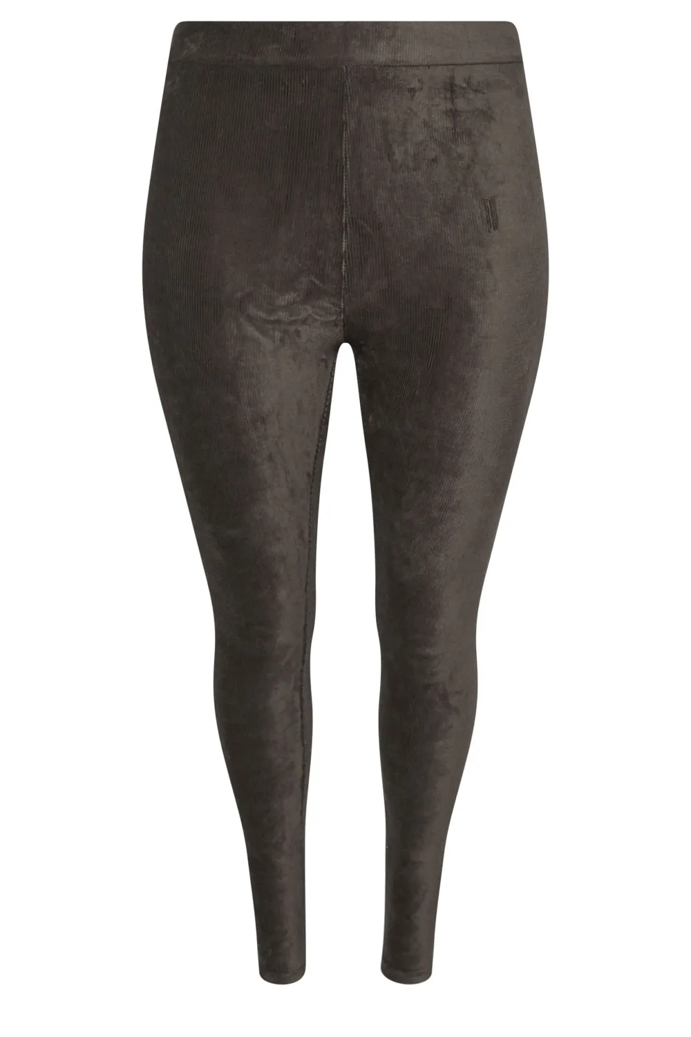 YOURS Curve Chocolate Brown Corduroy Leggings