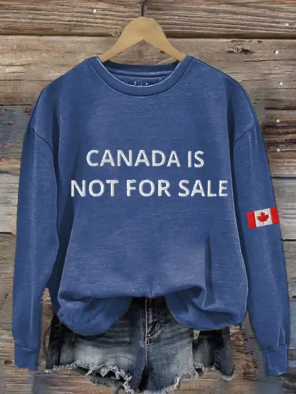 Women'S Hot-Spot Printed Round Neck Sweatshirt