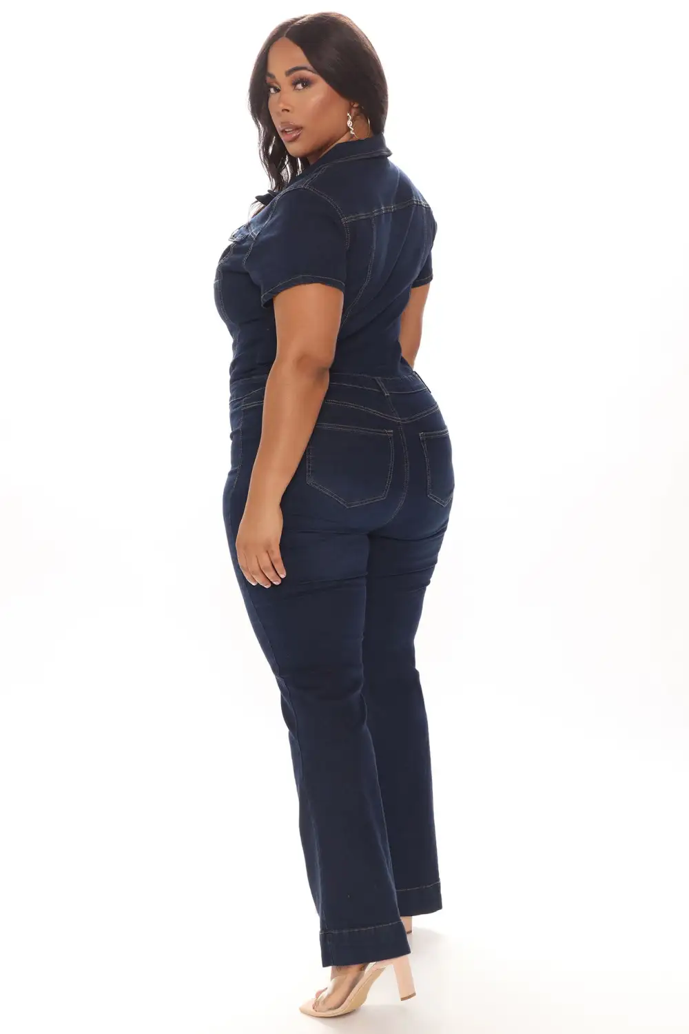 Day Dreaming Denim Jumpsuit - Denim