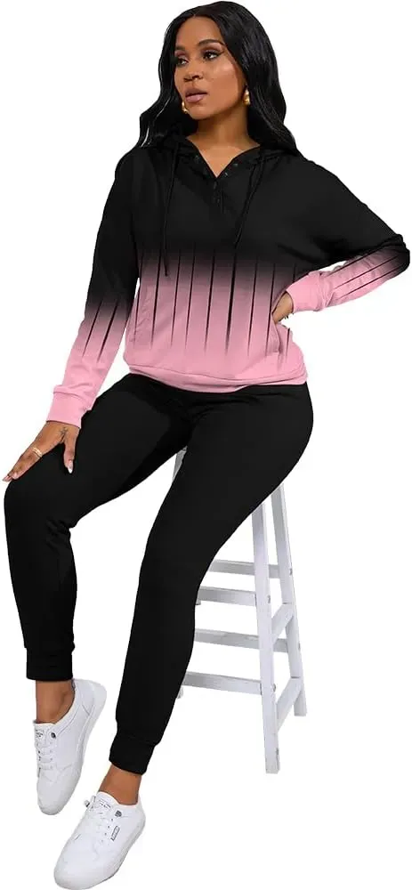 Two Piece Outfits For Women Jogging Suits Casual Sweatsuits Jogger