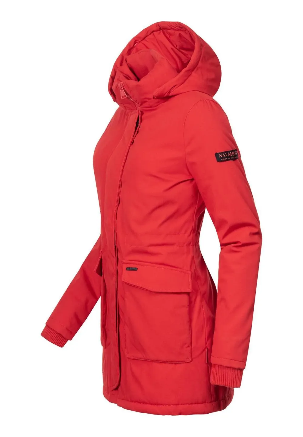 Women's windproof parka Pink