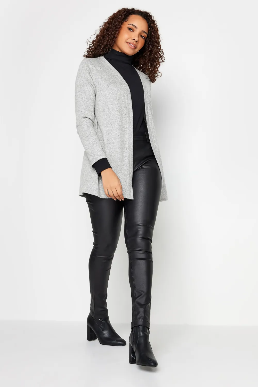 M&Co Grey Essential Cardigan