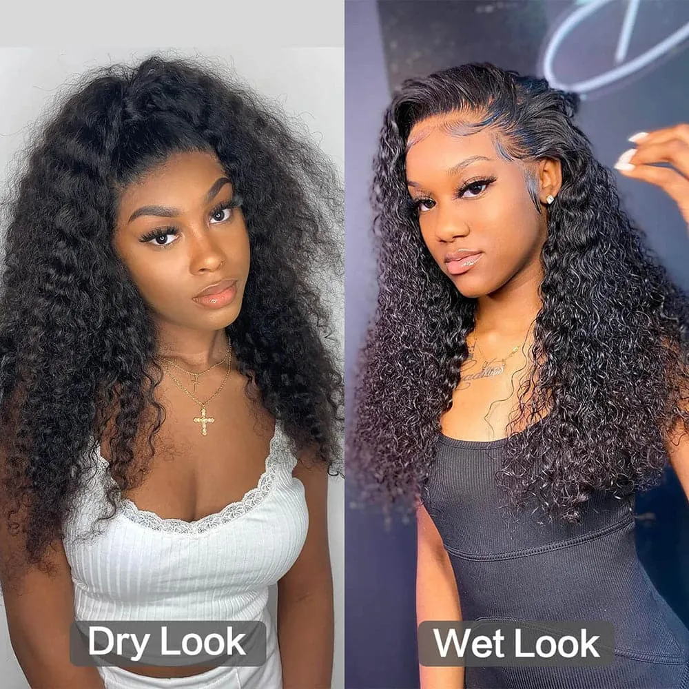 Sterly HD 13x6 Curly Lace Front Wigs Affordable Transparent Lace Human Hair Wigs