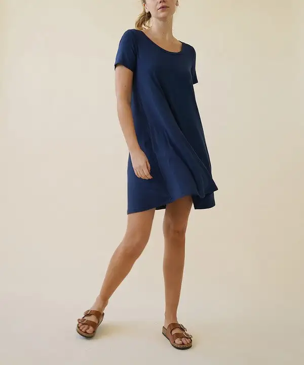 Bamboo Short Sleeve Dress