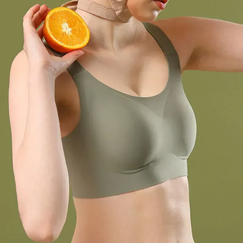 2022NEW ! SEAMLESS ICE SILK PLUS SIZE BRA