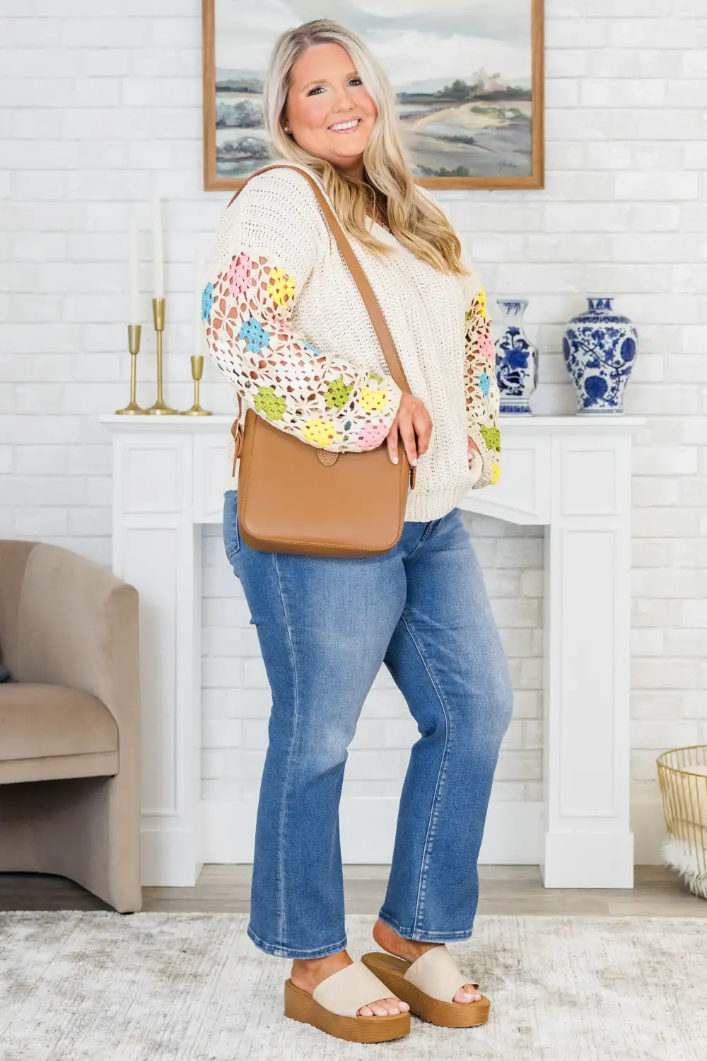 Queen Of Harmony Sweater, Cream