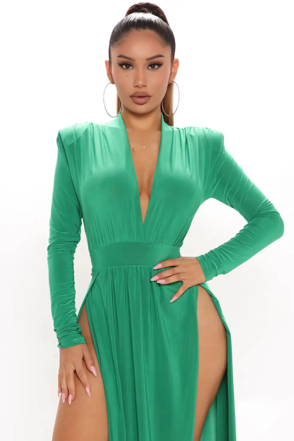 Spree Dress - Kelly Green