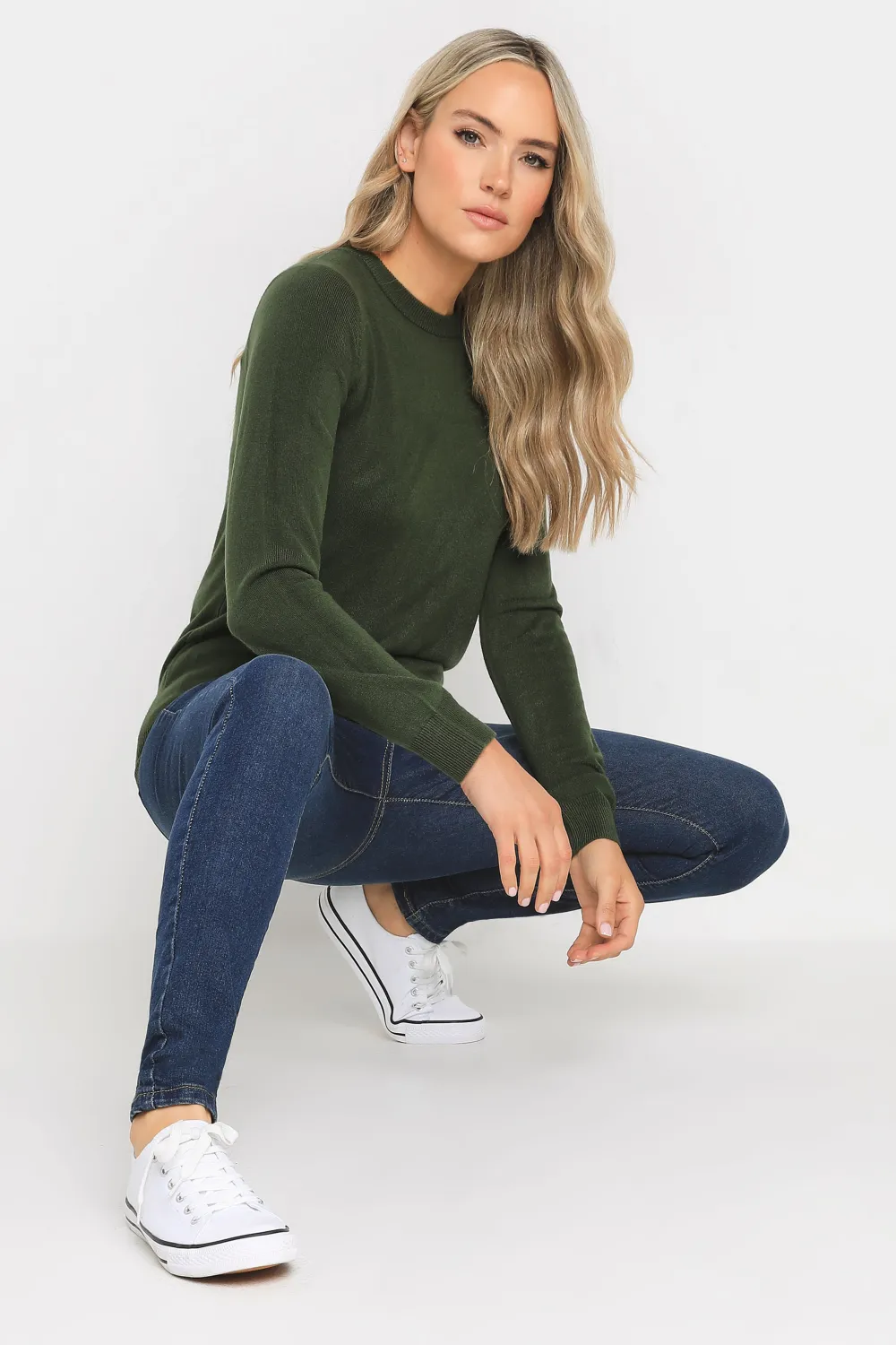 LTS Tall Blue AVA Skinny Jeans