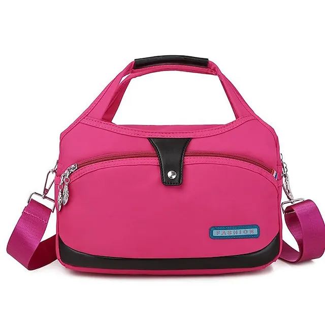 Women's Work Bag Polyester Oxford Cloth Daily Office & Career Camouflage Blue Camouflage Black Taro purple Camouflage purple