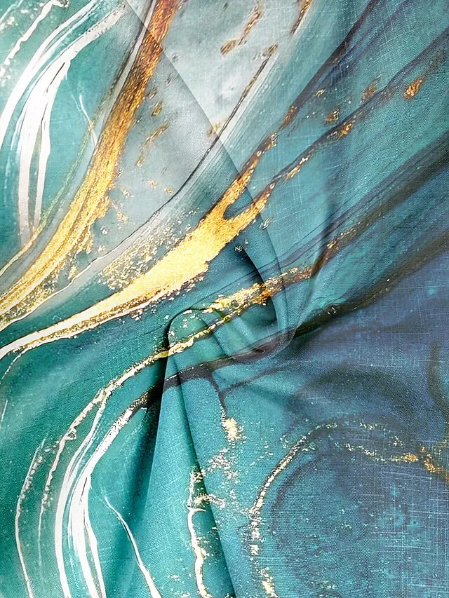 Women's Shirt Blouse Silver Black White Graphic Abstract Asymmetric Print Short Sleeve Casual Basic Round Neck Regular Fit