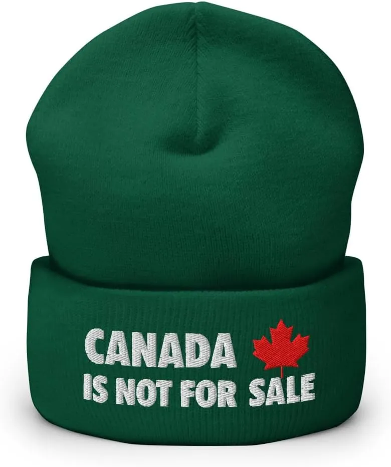 Canada is Not for Sale Proud Canadian Citizens Province Residents Cuffed Beanie
