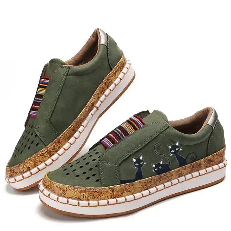 Women's Breathable Flat Bottom Bunion Corrector Sneaker Shoes