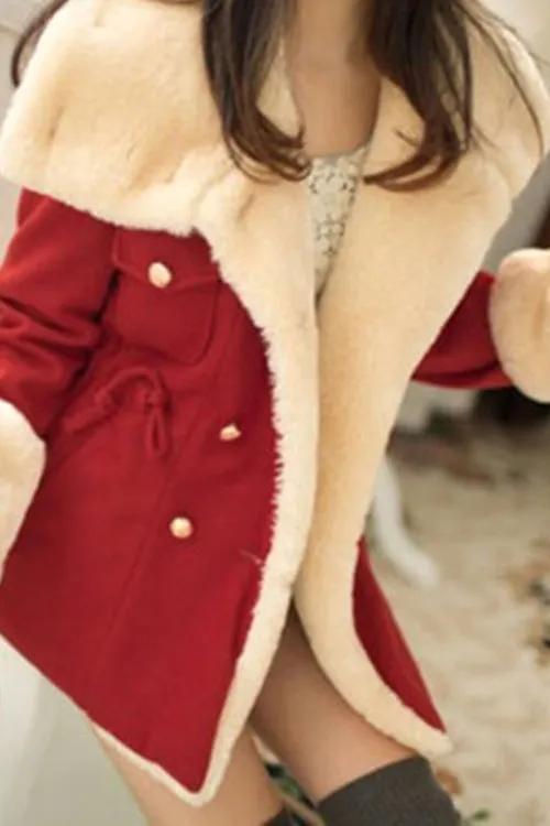 Double Breasted Hooded Outswear