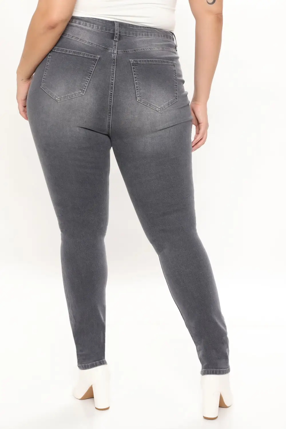 Tall Jessica Skinny Jeans - Grey