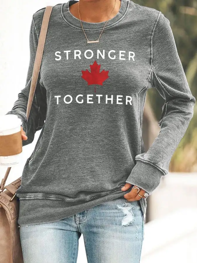 Women's Canada Strong Sweatshirt