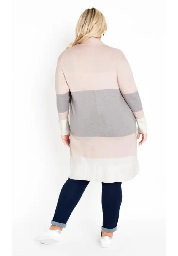 Keelyn Colorblock Cardigan
