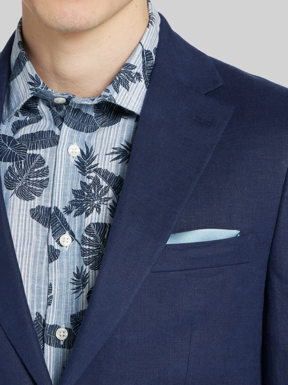 Tommy Hilfiger Modern Fit Linen Suit Jacket