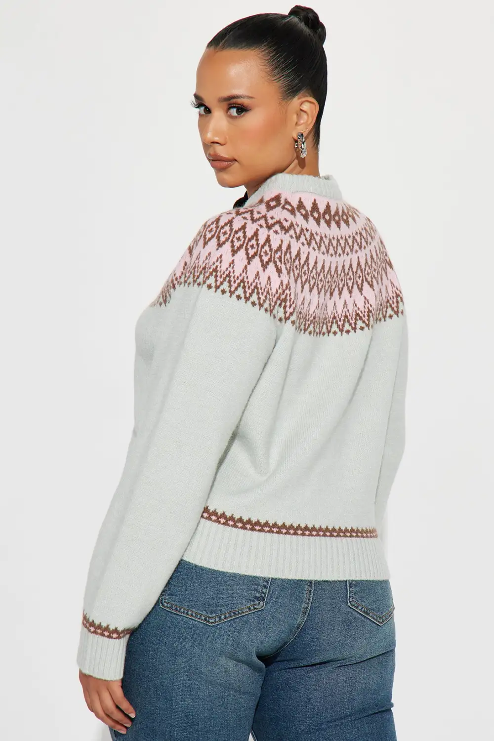 Always Sweater Weather Sweater - Grey/combo