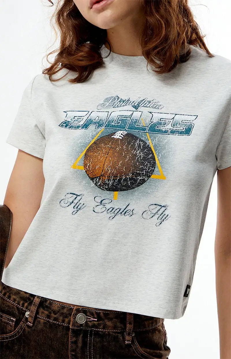 WILD COLLECTIVE NFL Wild Collective x PacSun Philadelphia Eagles Mini T-Shirt