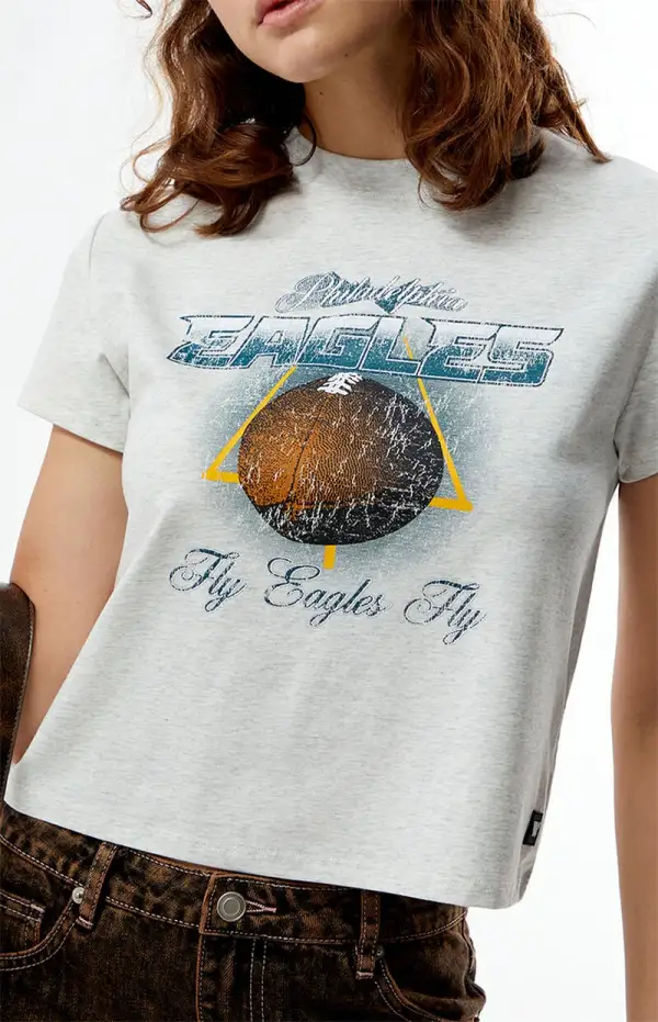 WILD COLLECTIVE NFL Wild Collective x PacSun Philadelphia Eagles Mini T-Shirt