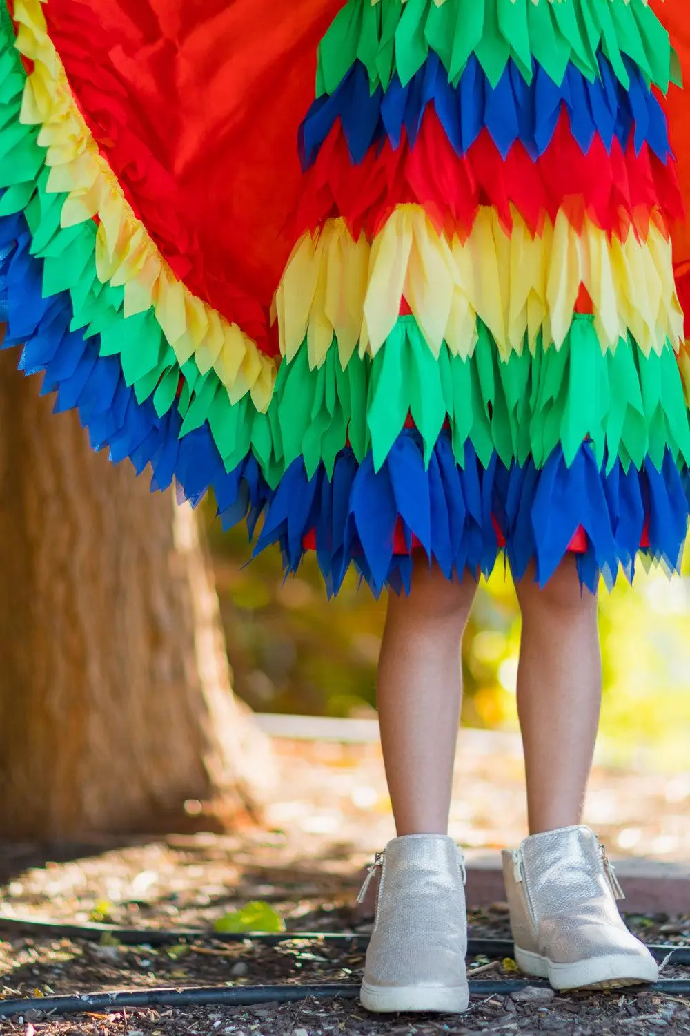 Rainbow Parrot Costume - 3 Piece Set