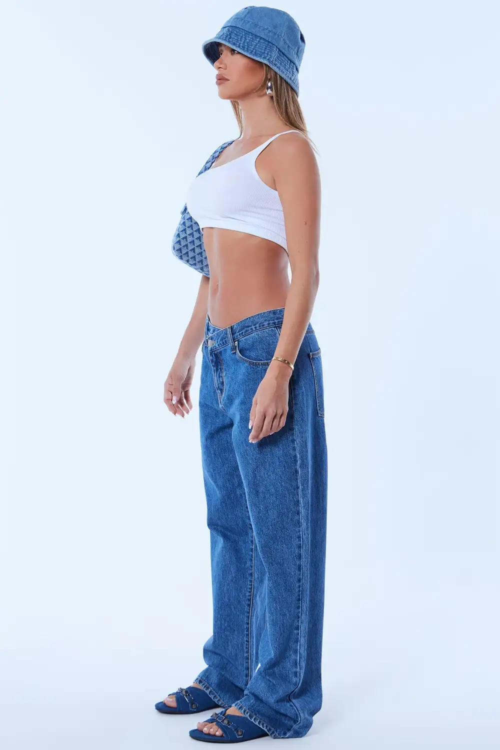 Nova Crossover Straight Leg Jean - Dark Wash