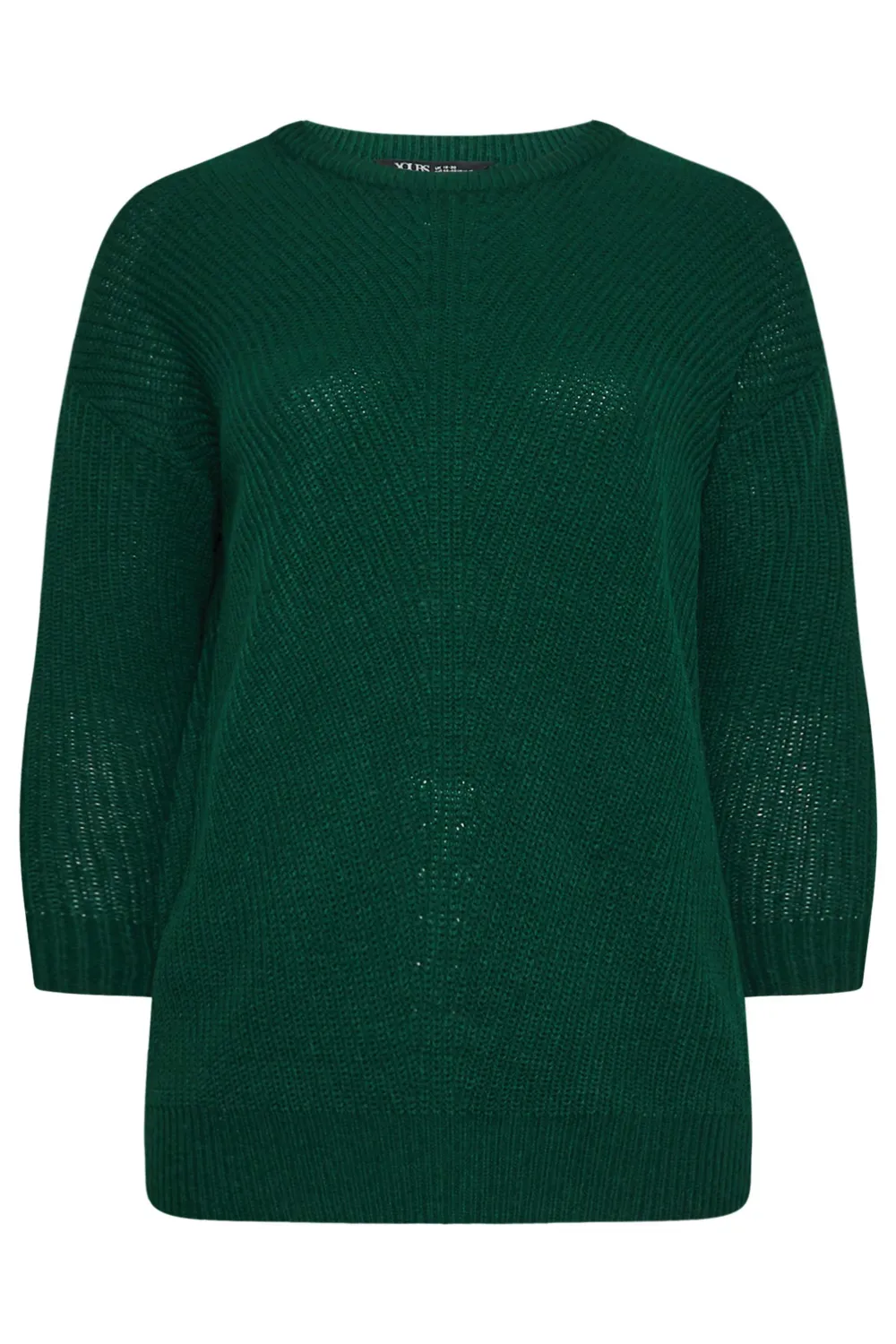 YOURS Curve Pink Essential Knitted Jumper