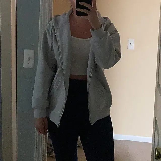 Hooded Drawstring Women's Jacket Long Sleeve Hooded Sweatshirt Athletic Warm Casual Breathable Moisture Wicking Running Sports Training Hiking Sportswear