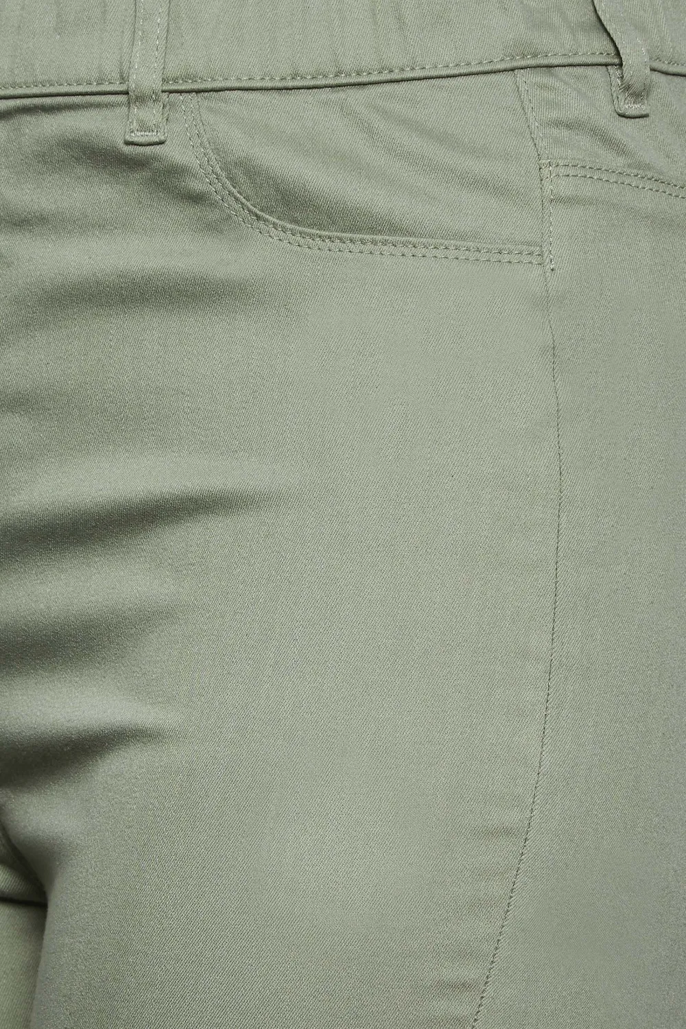 YOURS Curve Yellow Cropped Stretch GRACE Jeggings