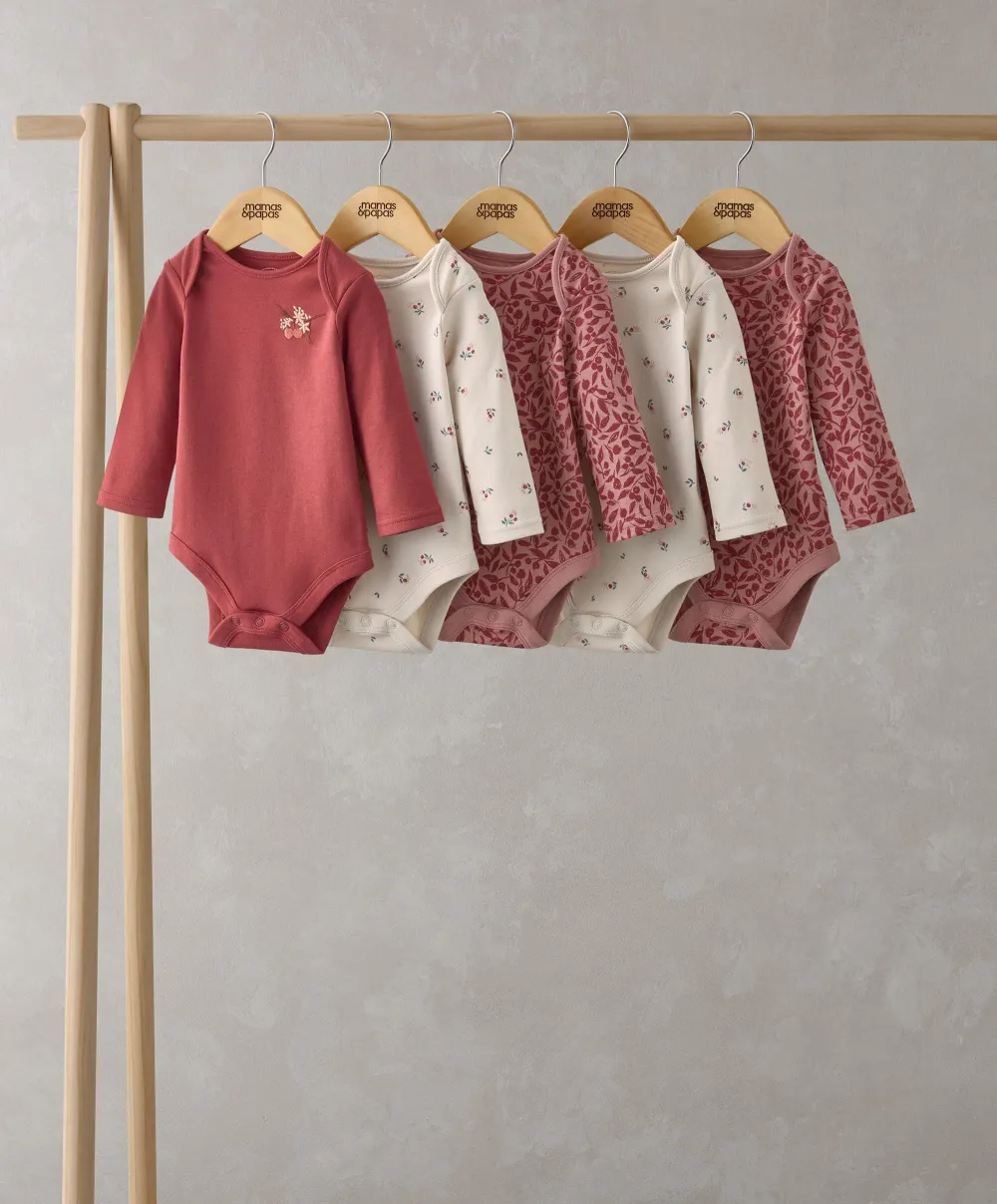 Cherry Bodysuits (Set of 5)