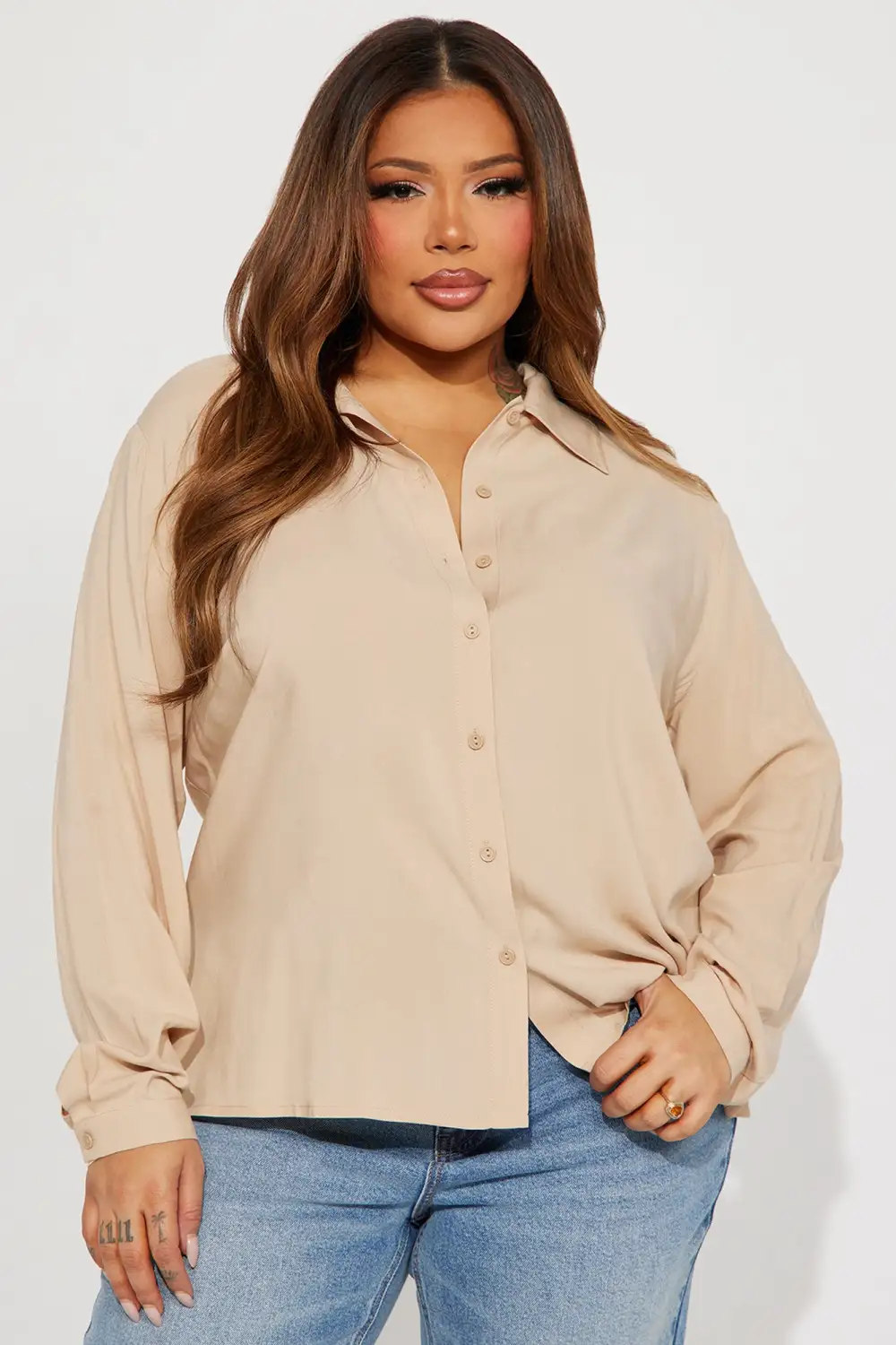 Vivien Shirt - Beige