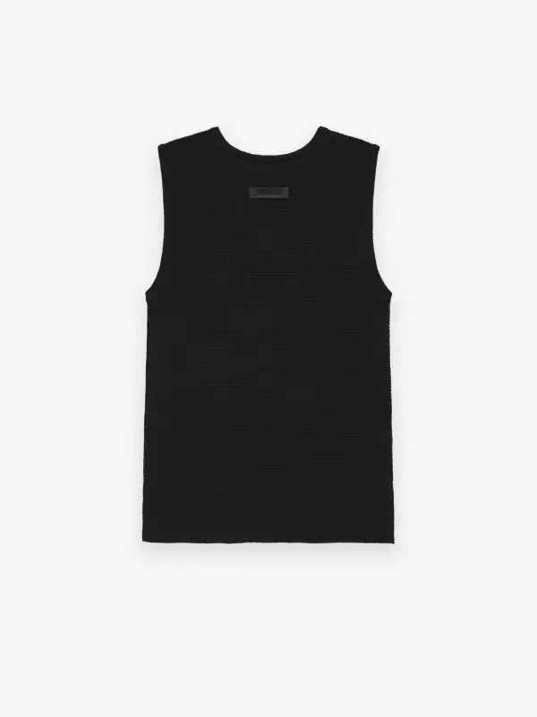 Womens Waffle Tank