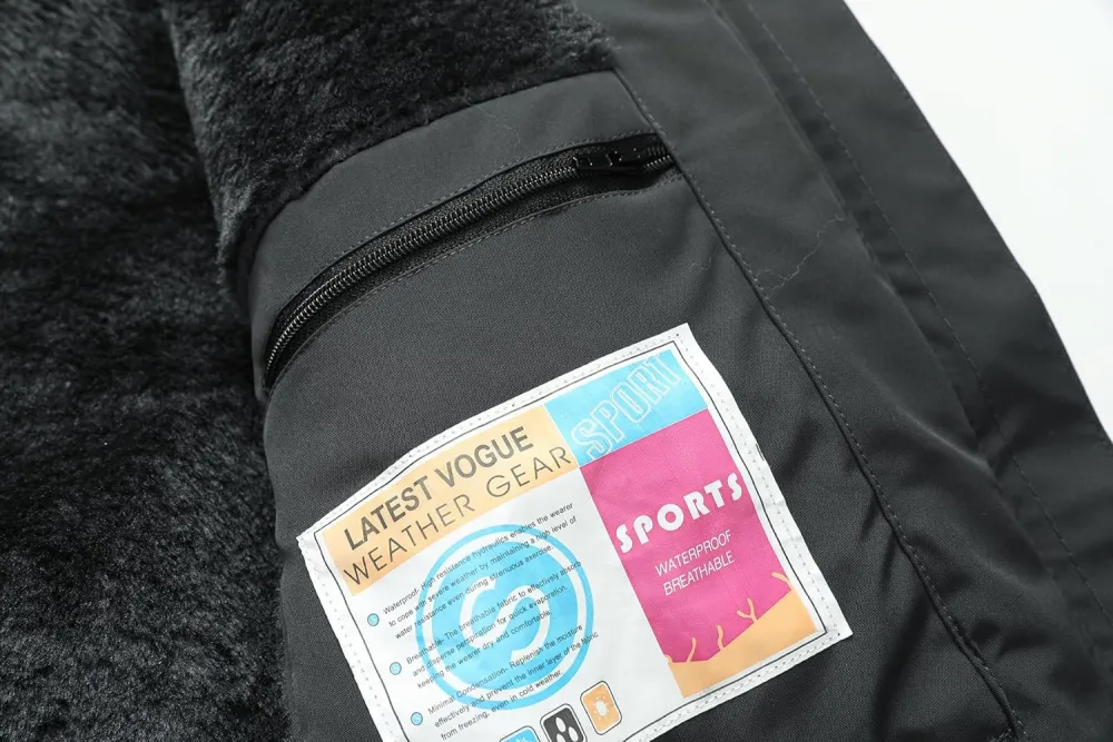 Women's Waterproof Ski Snow Jacket Winter Warm Hooded Snow Coat Mountain Windproof Ski Jacket For Women