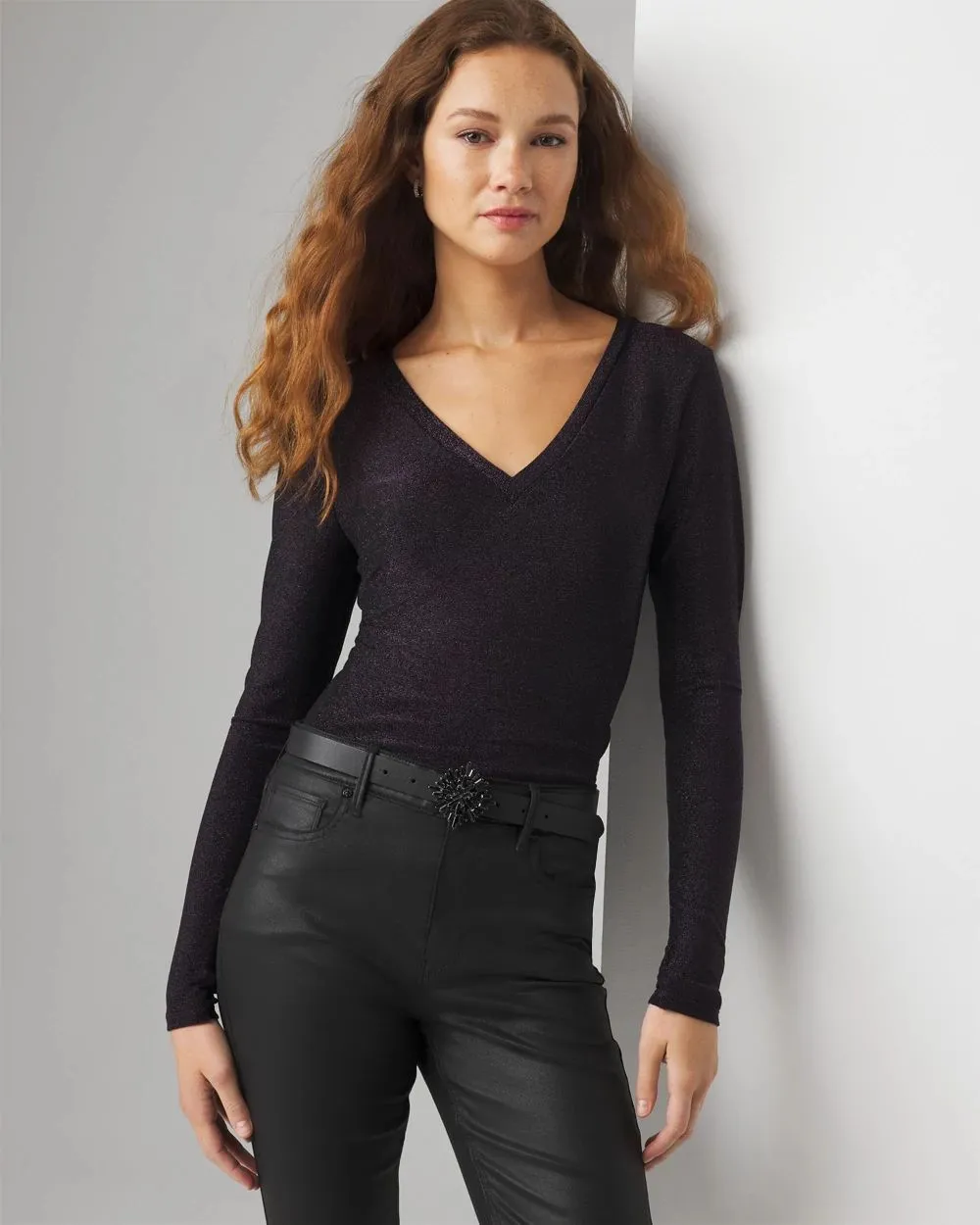 Sparkle Knit Top