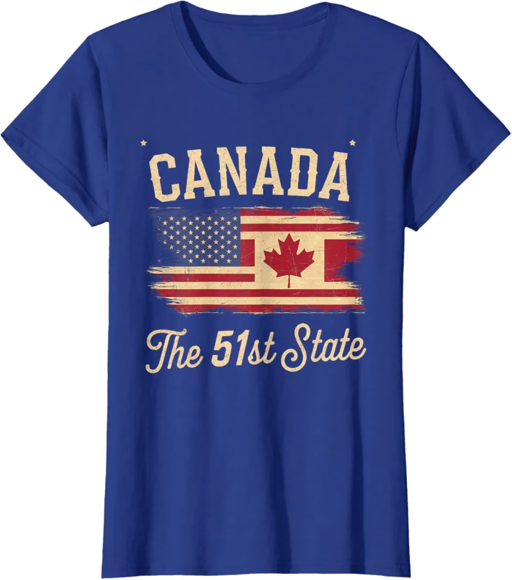 Canada the 51 State | Trump Canada U.S State funny T-Shirt