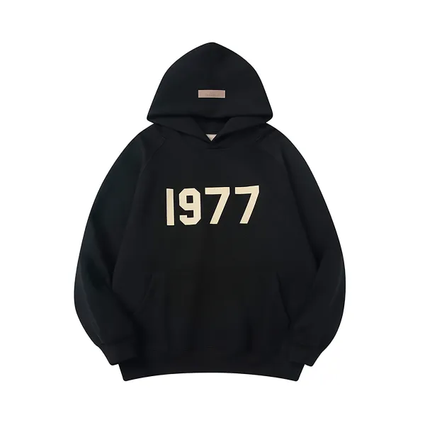 1977 Hoodie & Pants Set Black