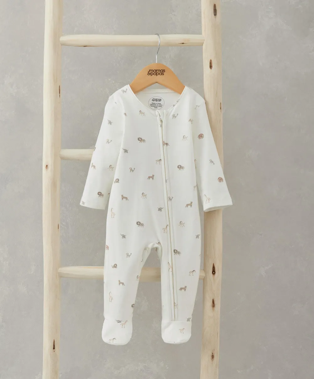 Safari Asymmetric Zip All-in-One