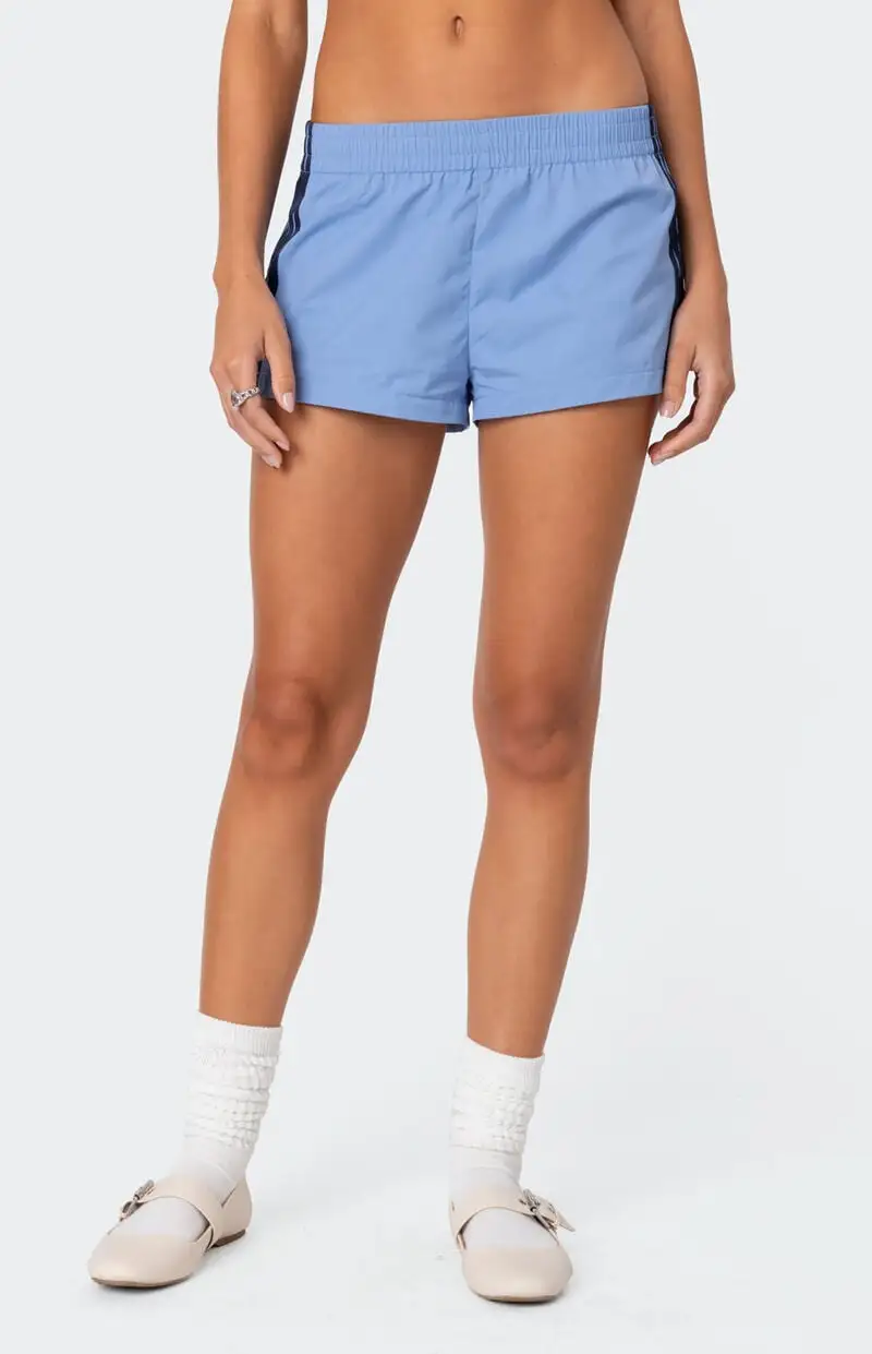 Edikted Nikki Nylon Shorts