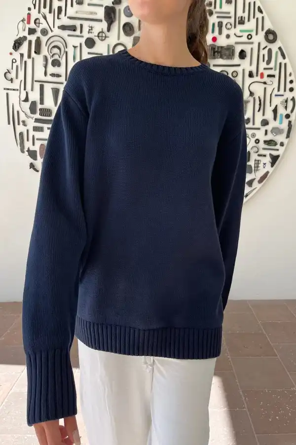 Brianna Cotton Sweater