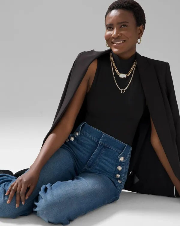 WHBM® FORME Mock Neck Tank