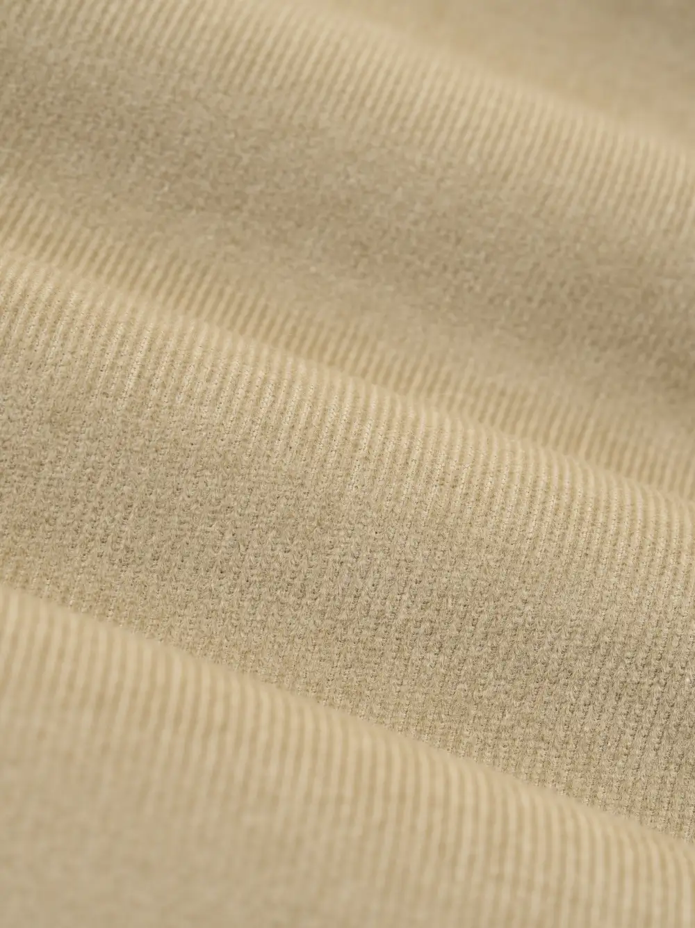 Corduroy Straight Neck LS Top