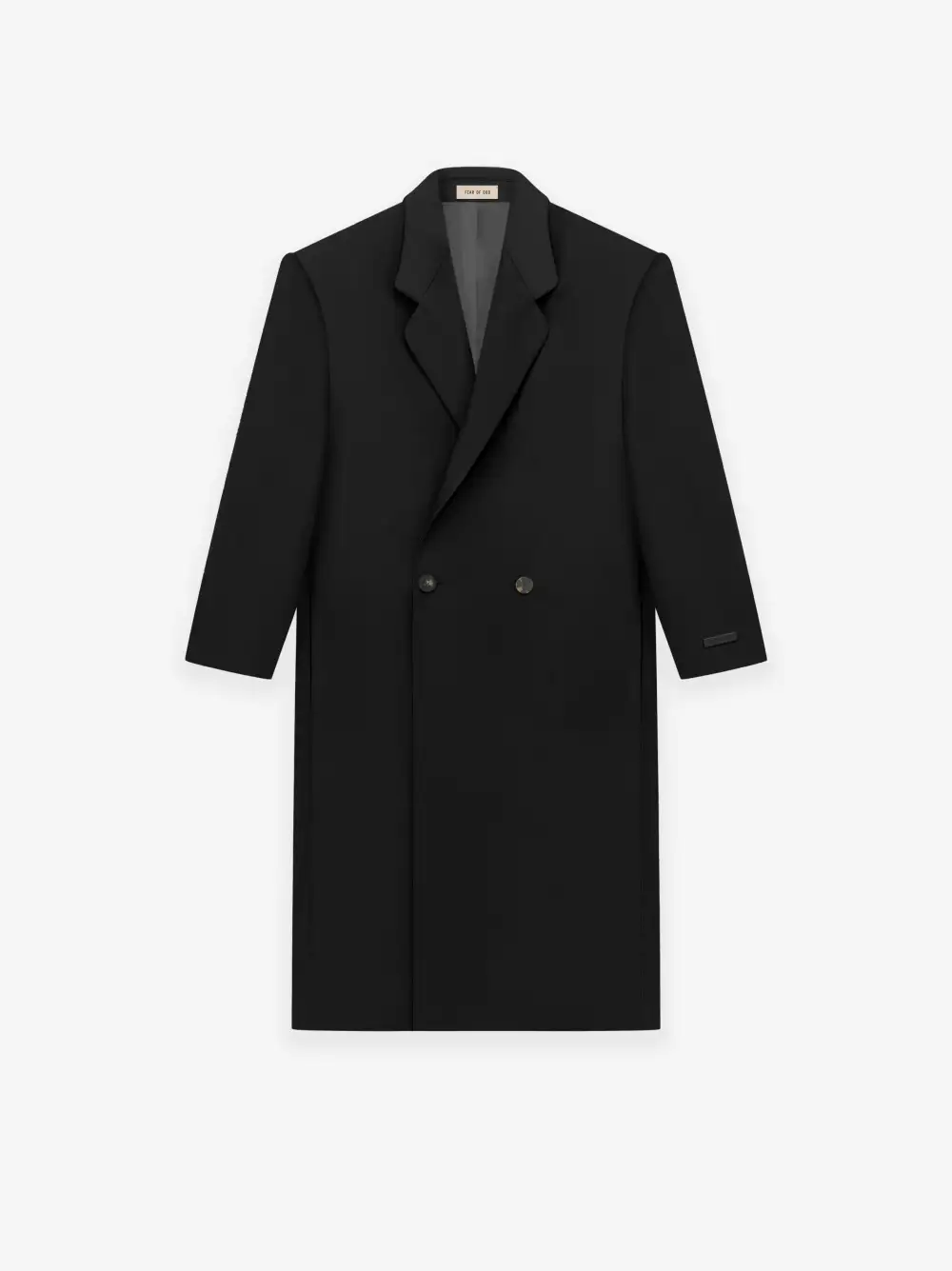 Wool Gabardine Classic Overcoat