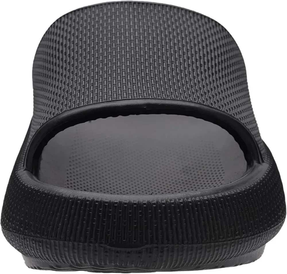 WHITIN Pillow Slippers for Women Non Slip | Cushioned Thick Sole Slides | Quick Drying Bathroom Sandals