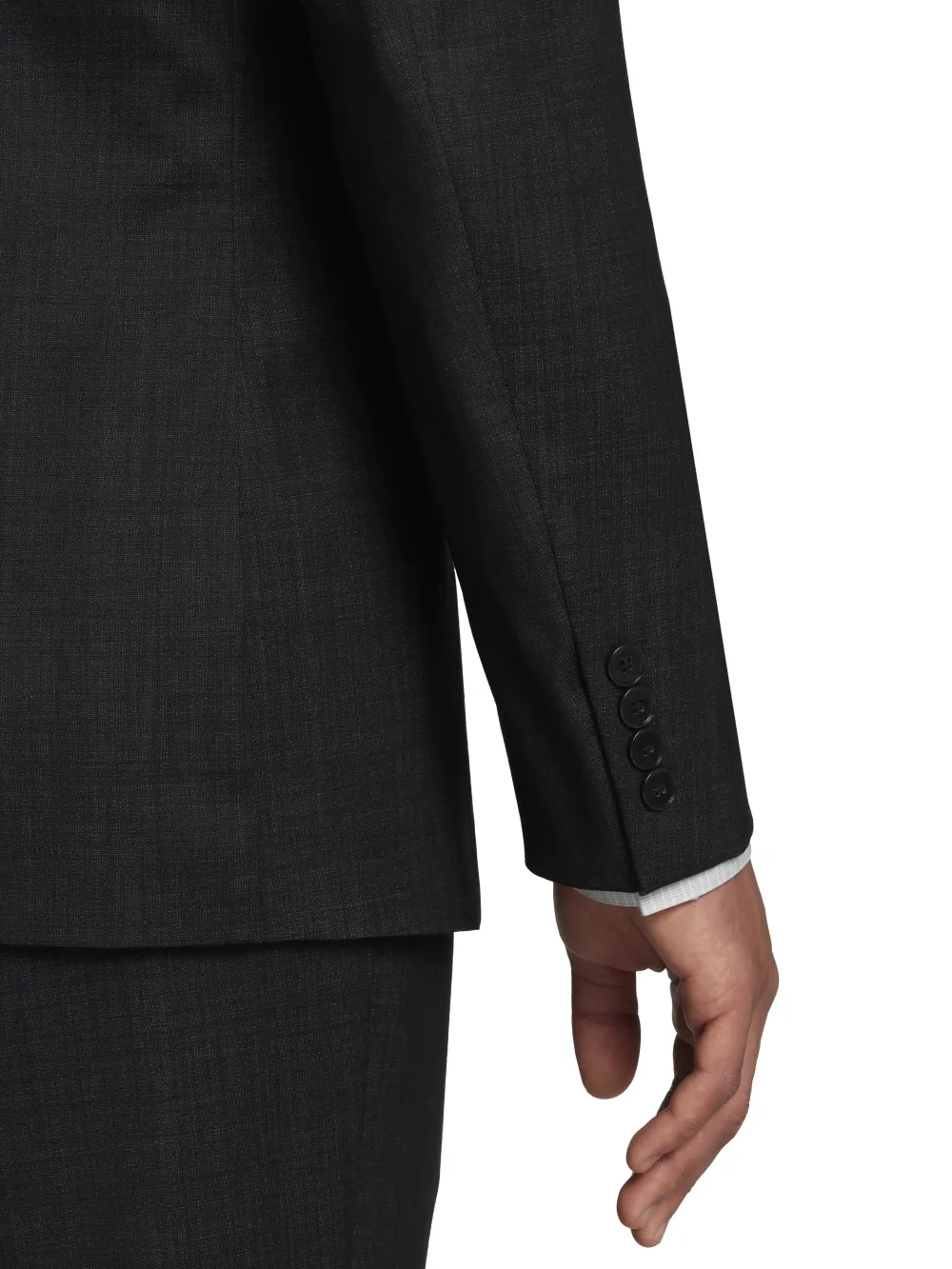 Calvin Klein Slim Fit Wool Blend Peak Lapel Suit jacket