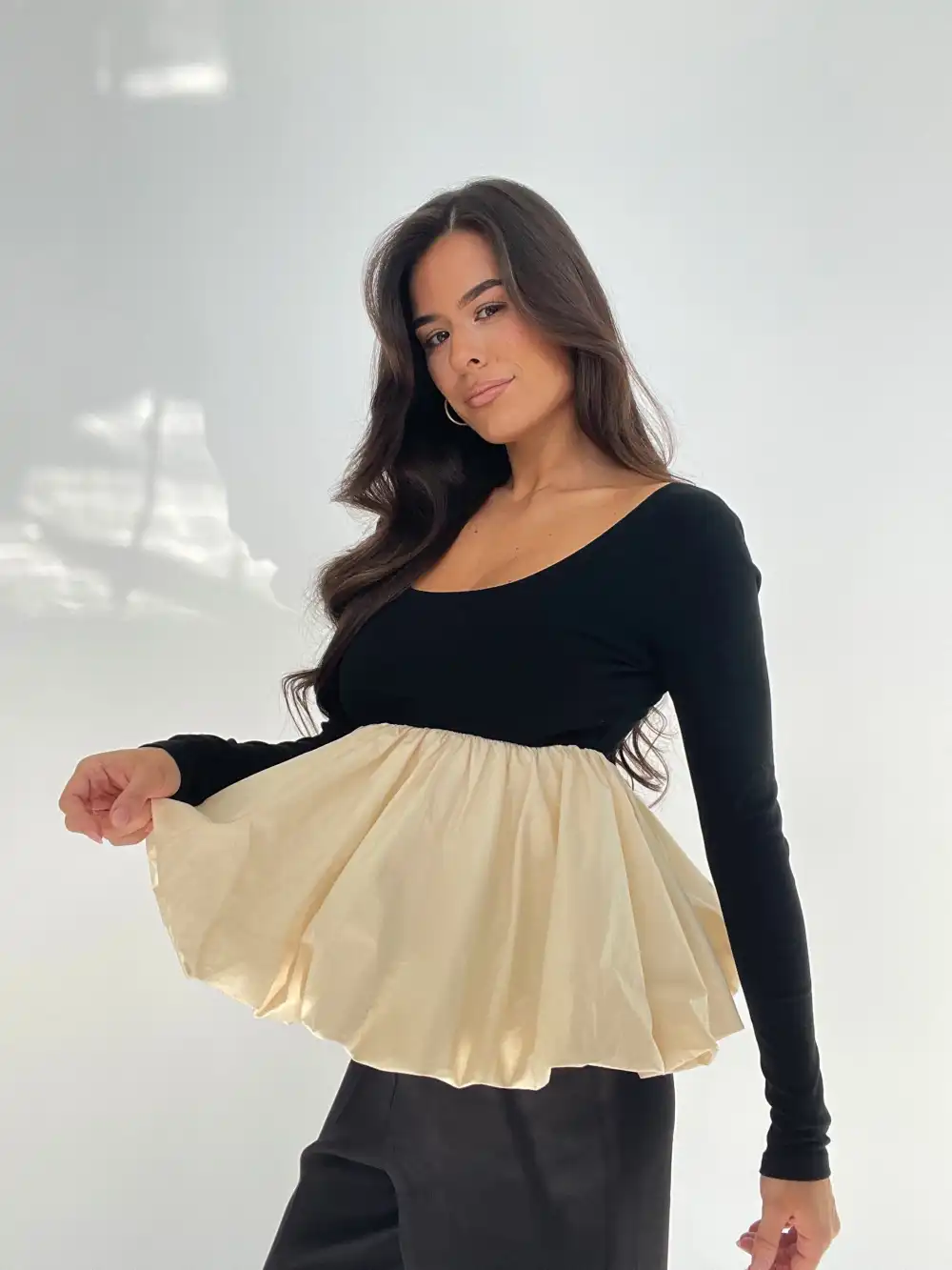 Gabriella Peplum Blouse