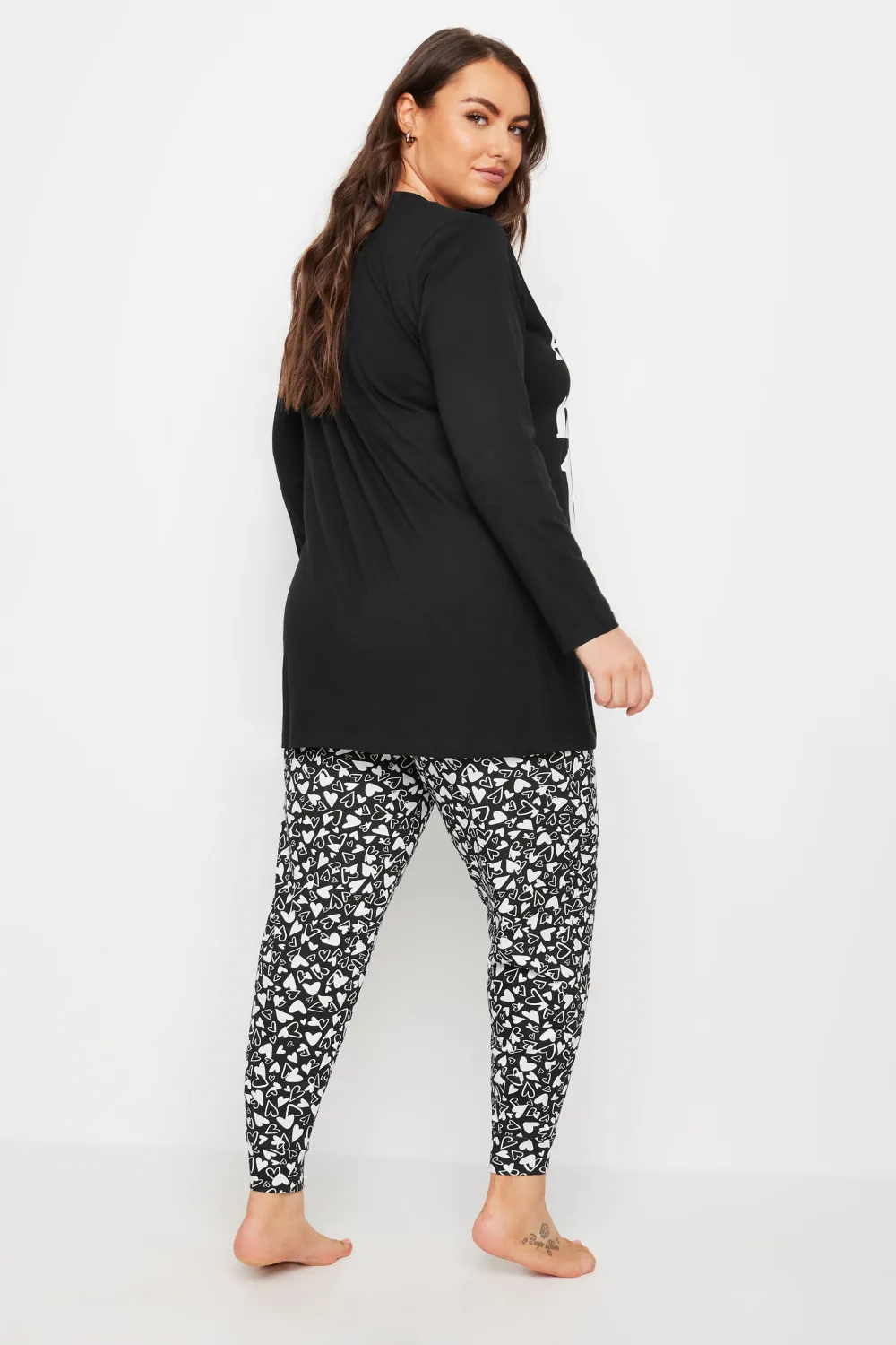 YOURS 4 PACK Curve Navy Blue Star Print Pyjama Set