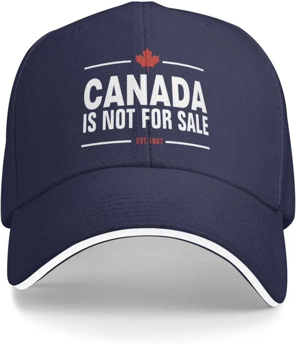 Canada is Not for Sale Hat Adjustable Fashion Hats Polo Trucker Caps for Dad Golf