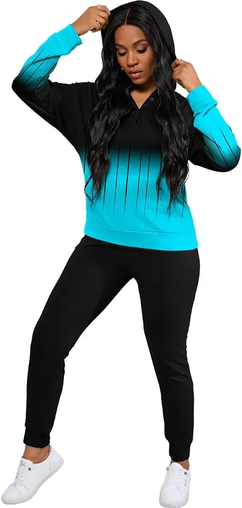 Two Piece Outfits For Women Jogging Suits Casual Sweatsuits Jogger